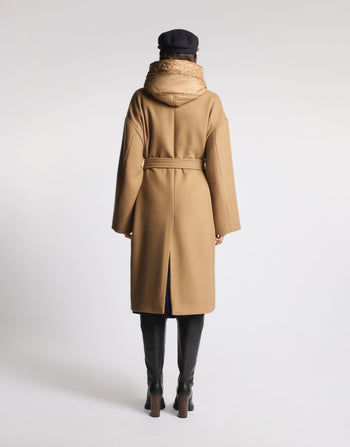 FAY-NAW59533530YMV C809-TOGGLE COAT VESTAGLIA DB FRONT 