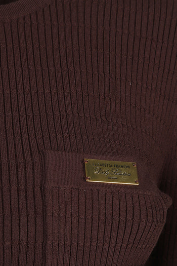 Maglia tricot ELISABETTA  FRANCHI MK88B61E2 644 - 2