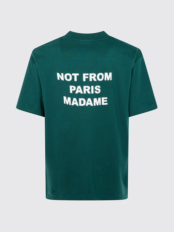 DRòLE DE-PERMTS203CO002 DGN-Bold Slogan T-shirt