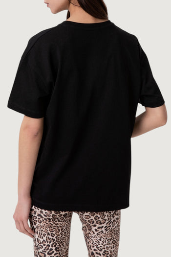 GAELLE-GAABW09252 NE01-T-SHIRT CON RICAMO