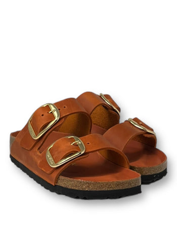 BIRKENSTOCK-1026661 ORANGE -ARIZONA BIG BUCKLE 