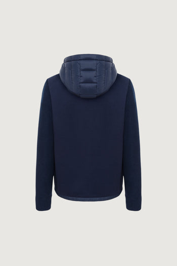 COLMAR-110000128ZX 68-MULTI MATERIAL HOODIE JACKET 