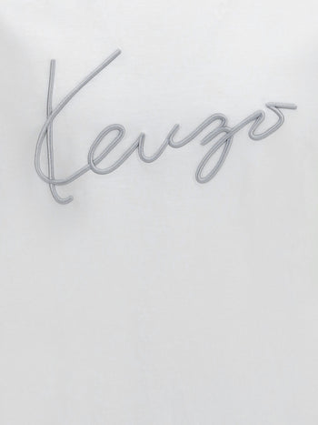 KENZO-FG65TS2864SG 02-Kenzo Signature T-SHIRT