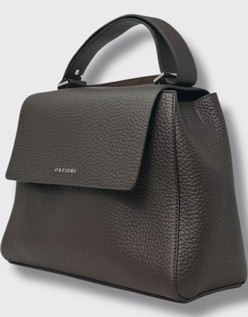 Orciani Sveva Media Soft Borsa Spalla Donna Testa di Moro - 2