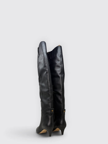 MICHAEL KORS-40F6DNMB5L 001-DANIELA KITTEN BOOT