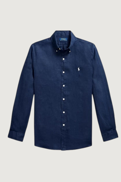 Camicia in lino custom-fit