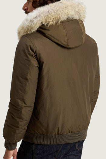 WOOLRICH-CFWOOU2238MRUT0001 DAG -POLAR DETACHABLE FUR BOMBER 