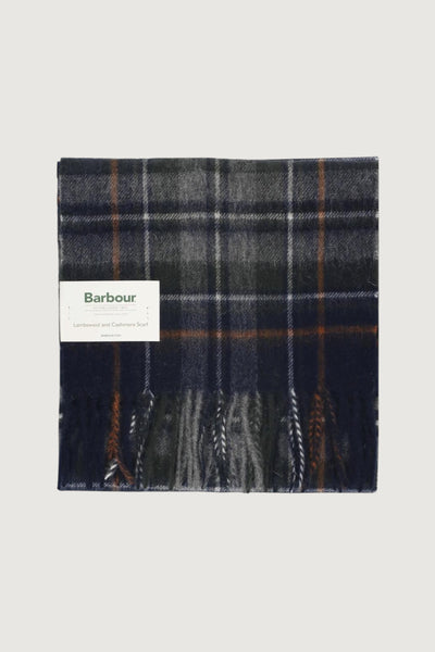 BARBOUR-USC0137 NY95-NEW CHECK TARTAN SCARF 