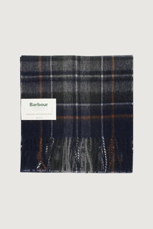 BARBOUR-USC0137 NY95-NEW CHECK TARTAN SCARF 