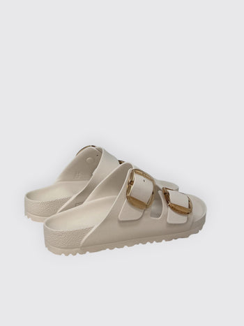 BIRKENSTOCK-1029651 EGGSHELL-ARIZONA BIG BUCKLE EVA 