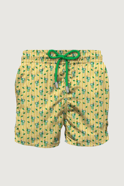 SAINTBARTH MC2-LIG0016 07626L-LIGHTING MICRO STRETCH MOJITO STRIPES 91