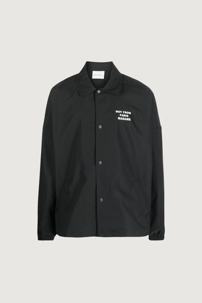 DRòLE DE-JT183PA014 BL-La Veste Slogan