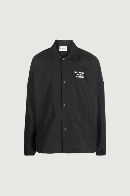 DRòLE DE-JT183PA014 BL-La Veste Slogan