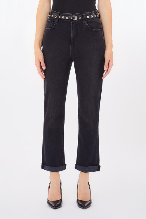 Pant straight fit h.w.