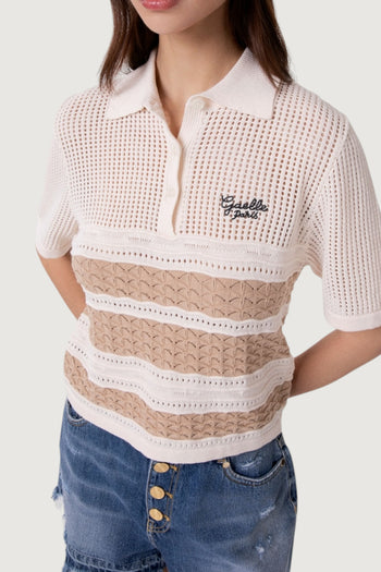Polo in maglia a righe - 3