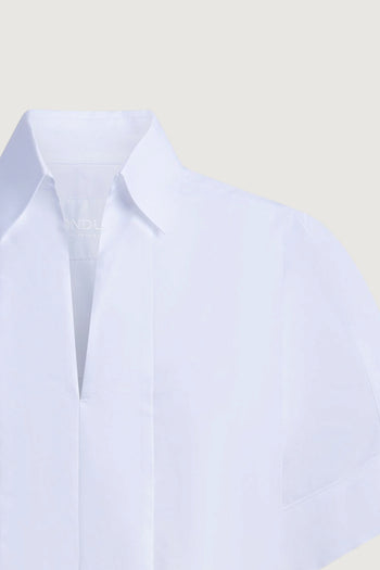 DONDUP-DC495CF0200DXXX 000-CAMICIA   IN GABARDINA