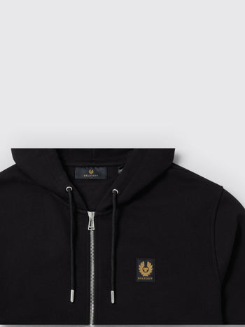 BELSTAFF-106572 BLACK-FULL ZIP FLEECE