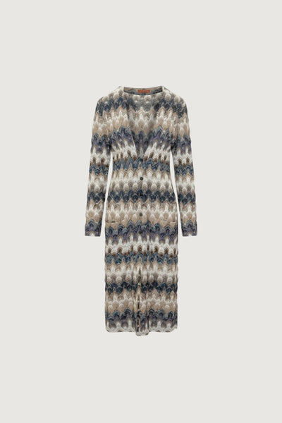 MISSONI-DS26SM0SBR015J S72RA-LONG CARDIGAN
