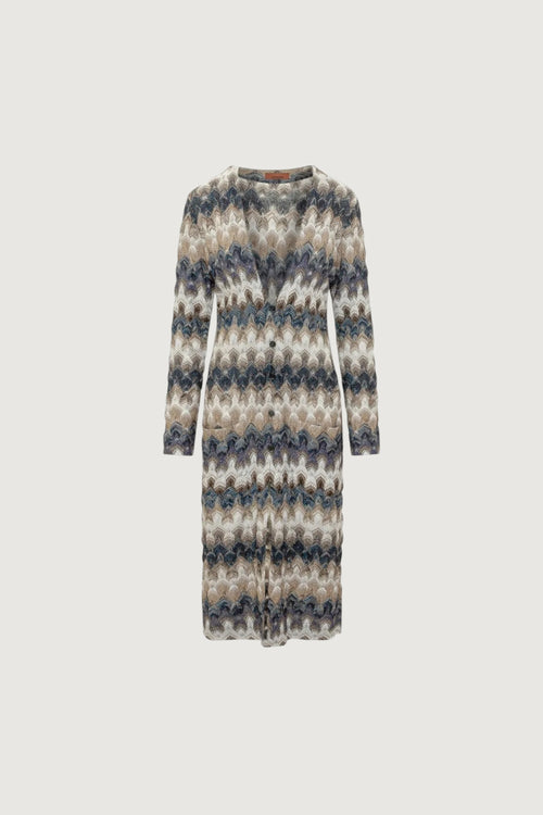 MISSONI-DS26SM0SBR015J S72RA-LONG CARDIGAN
