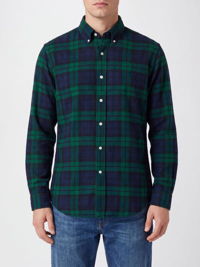 POLO RALPH LAUREN UOMO-710922273 501-Camicia in popeline stretch Custom-Fit