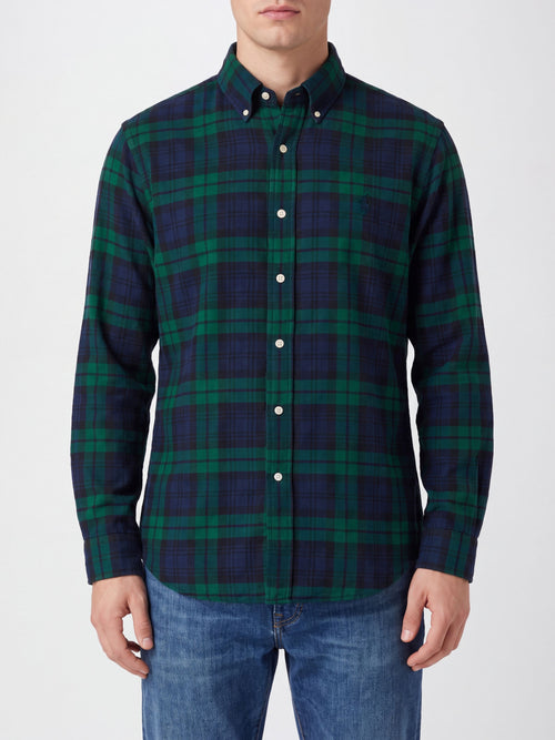 POLO RALPH LAUREN UOMO-710922273 501-Camicia in popeline stretch Custom-Fit