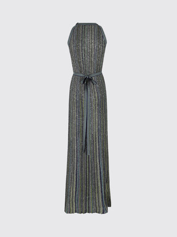 MISSONI-DS26WG00BK01J8 S616T-SLEEVELESS LONG DRESS