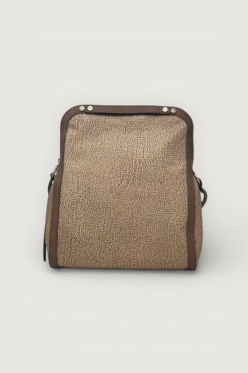 BORBONESE-91010220AH1 994-BORSA HOBO MEDIUM 