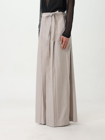Pantalone popeline rigato - 4
