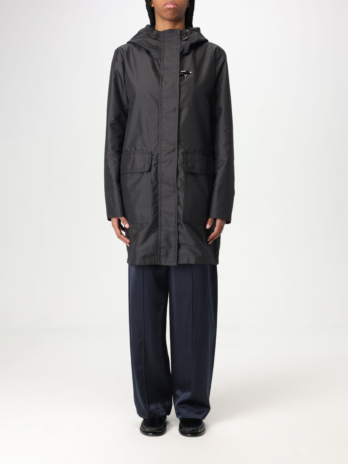 Parka with hood and hook - XXL