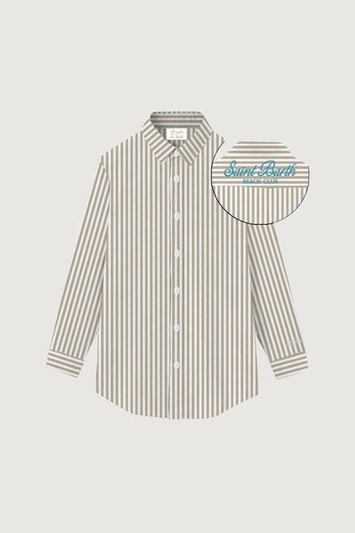 SAINTBARTH MC2-BRIG001 00724L -BRIGITTE BEACH STRIPES V 11 EMB