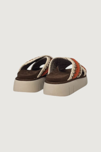 MOU-MU.SW531015K RDPBRO-BOUNCE SANDAL RAFFIA