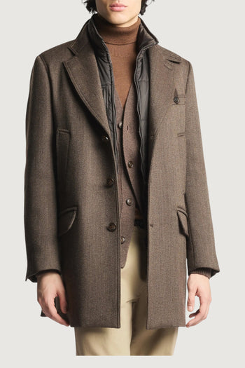 FAY-NAM53530110ZIN S813-DRIVING DOUBLE COAT 