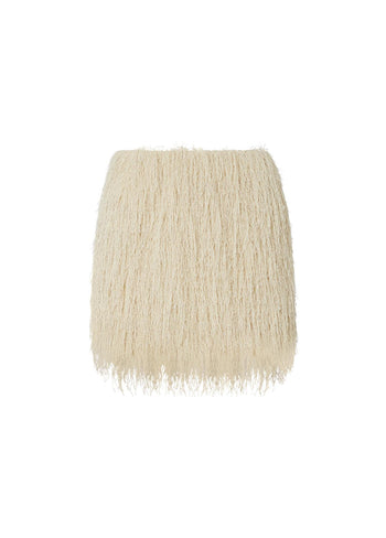 LIU JO COLLECTION-CF6135J3996 A4406-GONNA MINI CON FRANGE