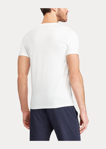 POLO RALPH LAUREN UOMO-710680785 003-Maglietta in cotone Custom Slim-Fit
