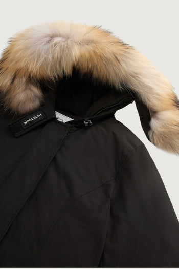 WOOLRICH-CFWWOU0538FBUT0001 BLK-ARCTIC RACOON PARKA