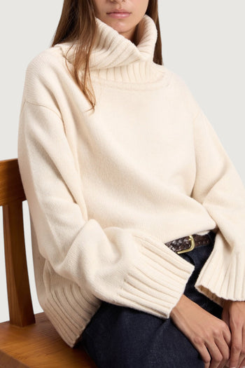 WOOLRICH-CFWWKN2045FRUF0574 840-5GG COZY WOLL TURTLENECK 