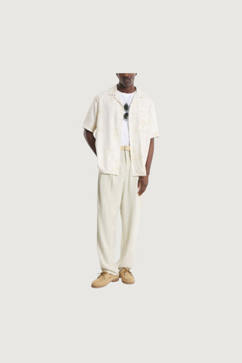 MAISON KITSUNE'-QM00404WW9103 0522-PARISIAN MAP RESORT SHIRT