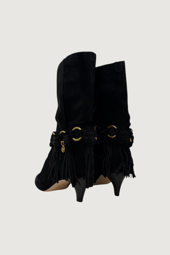 MICHAEL KORS-40F6DNME5S 001-DANIELA FRINGE MID BOOT