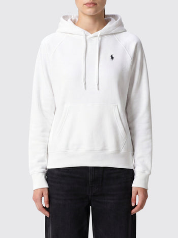 POLO RALPH LAUREN DONNA-211971698 001-FELPA CON CAPPUCCIO