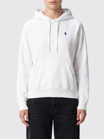 POLO RALPH LAUREN DONNA-211971698 001-FELPA CON CAPPUCCIO
