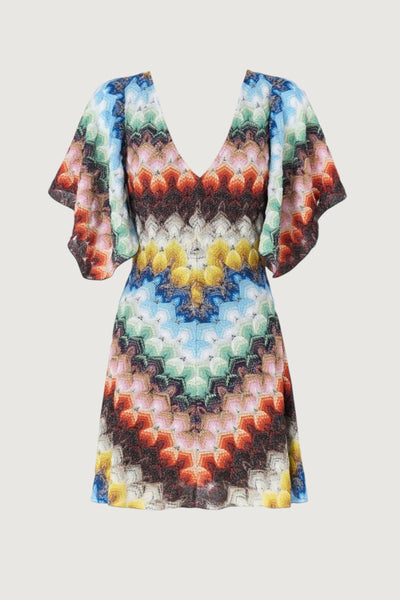 MISSONI-DS26SG44BR015J SMSNV-SHORT DRESS