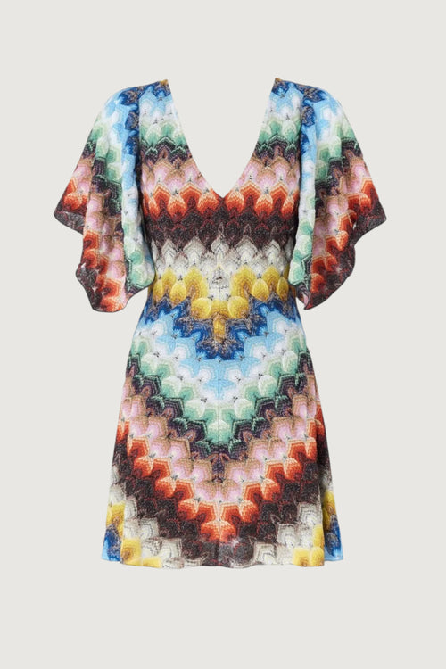 MISSONI-DS26SG44BR015J SMSNV-SHORT DRESS