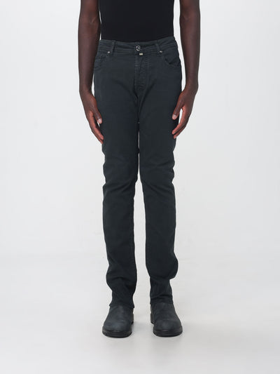 JACOB COHEN-JUMQE004036S4216TN T89-PANT 5 PKT SLIM FIT BARD SAIA STR TINTO GREEN