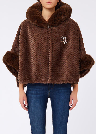 LIUJO ACCESSORI-2F6051T0300 00533-CAPPA FAKEFUR LASERATO