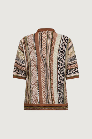 LANEUS-S6LAMAKS059 920-KNITTED SHIRT