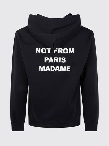 DRòLE DE-PERMHO162CO127 BL-Bold Slogan Hoodie