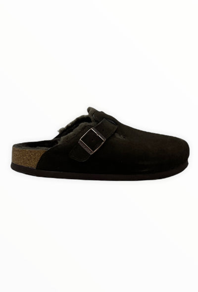 BIRKENSTOCK-1020529 MOCCA -BOSTON SHEARLING 