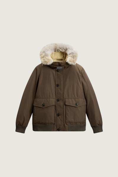 WOOLRICH-CFWOOU2238MRUT0001 DAG -POLAR DETACHABLE FUR BOMBER 