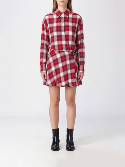PINKO-107381A3HJ RZ5-AQUILEGIA ABITO TINTO FILO CHE
