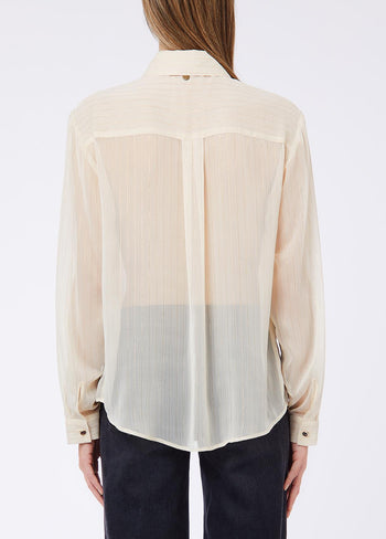 LIU JO WHITE-WF6356T788A 51216-CAMICIA